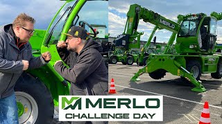 Merlo Challenge Day: Der große Teleskoplader-Fight im Reality Parcours