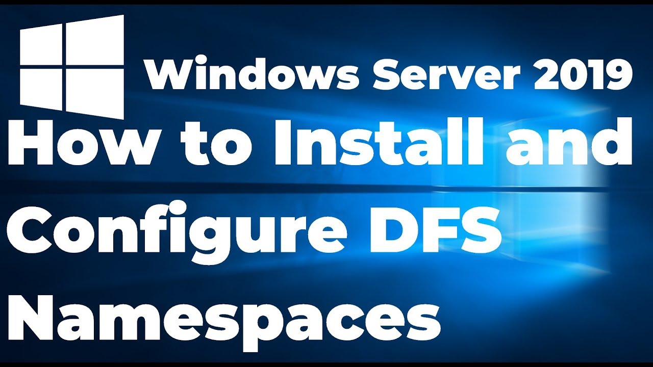 dfs management tools windows 10