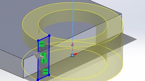 SolidWorks Revolved Cut Tutorial