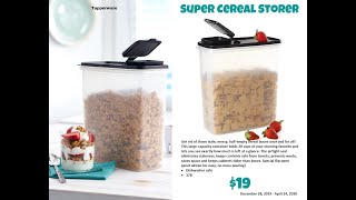Tupperware Modular Mates Super Cereal Storer 