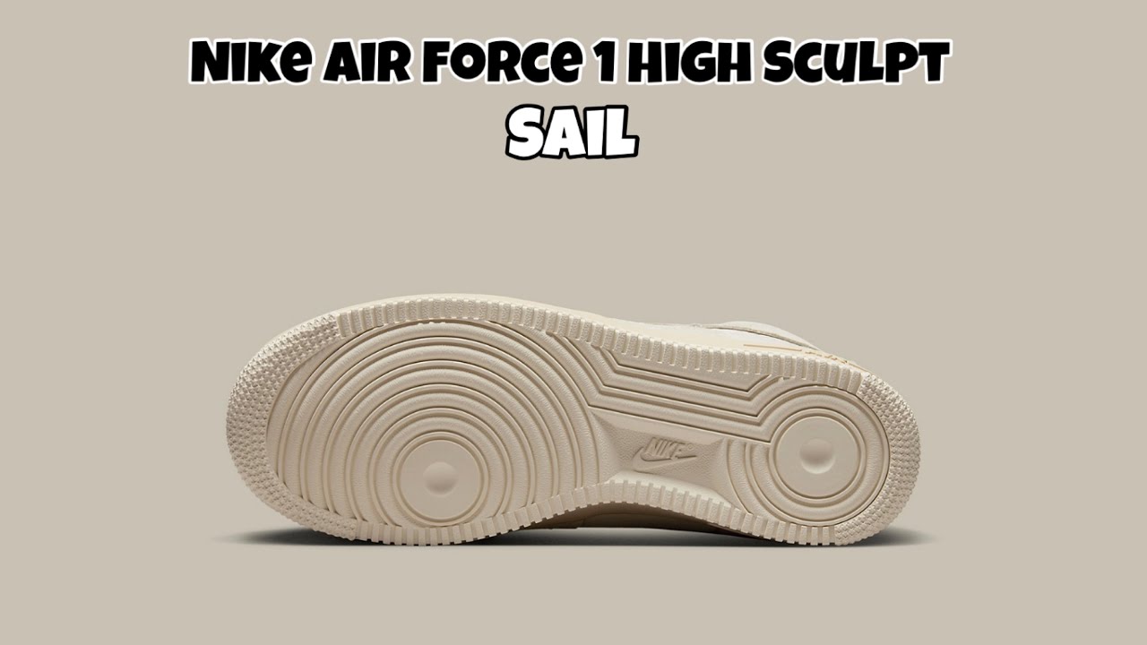 Nike Air Force 1 High Sculpt Sail DC3590-105