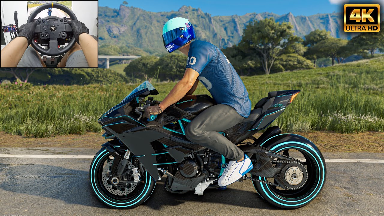 イントルーダー/デンジャラス・ナイツ Kawasaki Ninja H2 Light Rider Edition - The Crew Motorfest