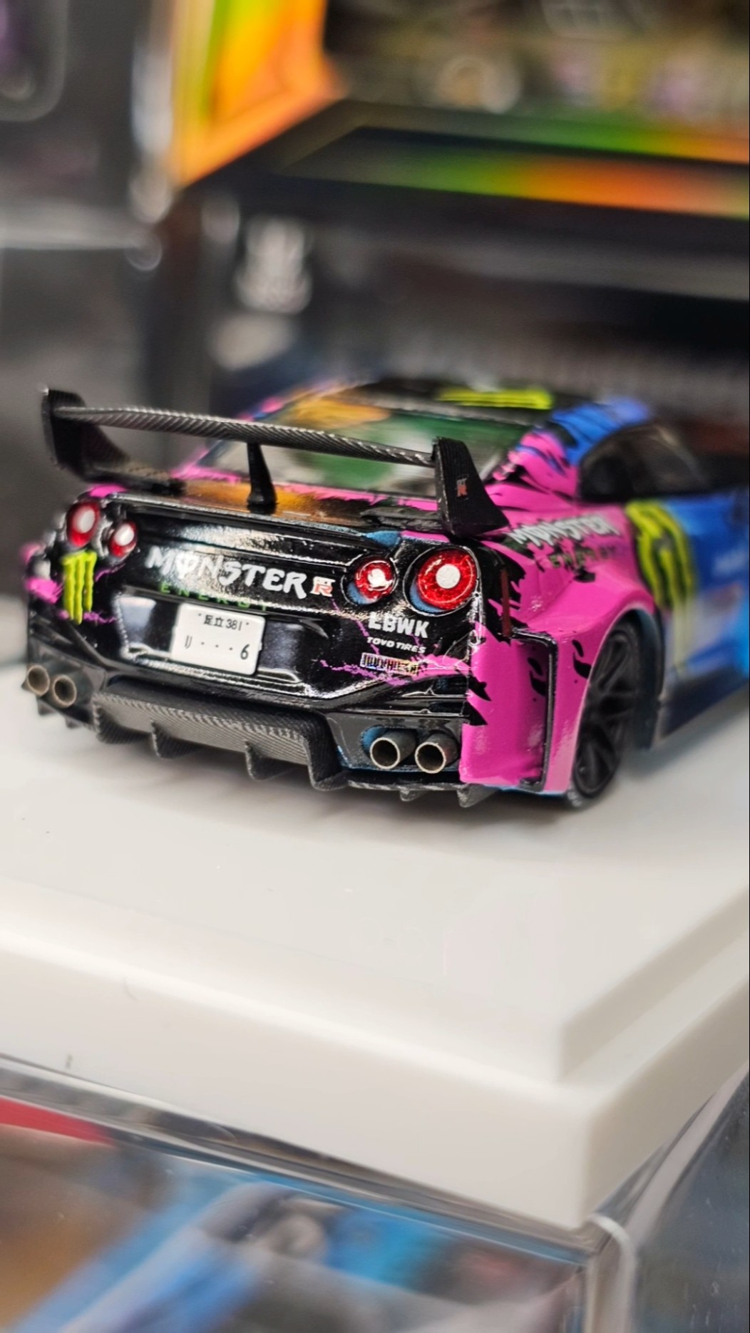 Demon King - LBWK Nissan GT-R R35 - Monster #164scale #diecastcars