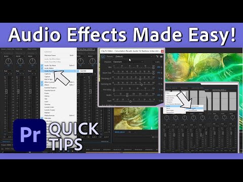 Best Premiere Pro Effects | Audio Quick Tips with Vinnie Hobbs | Adobe Video