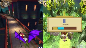 Jungle Run Lost Castle vs Run away from temple lost jungle