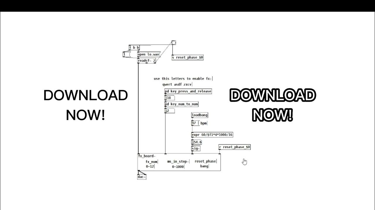 Pure Data PunchIn effects board Luzha FX YouTube