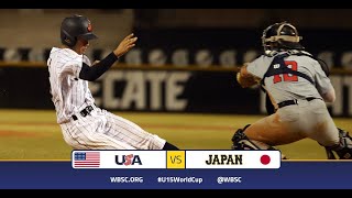 Highlights: USA v Japan -  V U-15 Baseball World Cup 2022 - Super Round