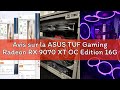 Avis sur la ASUS TUF Gaming Radeon RX 9070 XT OC Edition 16GB – Carte Graphique Gaming (16GB GDDR6,