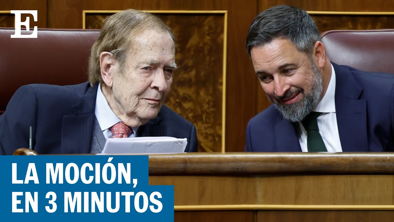 MOCIÓN DE CENSURA | Los cara a cara de SÁNCHEZ con TAMAMES y ABASCAL