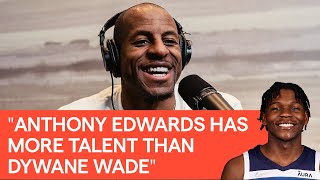 Andre Iguodala says "Anthony has more talent than Dwyane Wade"