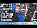 RTX 3080 Unboxing & RX 5700 XT Update vs. 2070 Super & 2060 Super