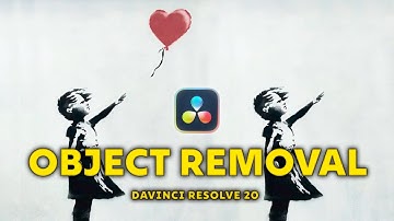 REMOVE OBJECTS FAST in DaVinci Resolve 20 | v20.1 Studio
