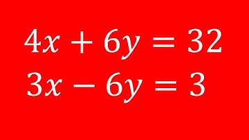 Solving system of equation by elimination method.
