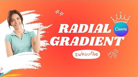 Radial Gradient Background in Canva - Canva Tutorial For Beginners