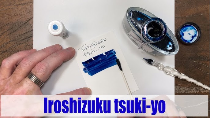 Pilot Iroshizuku Tsuki-Yo Fountain Pen Ink Review 4K 
