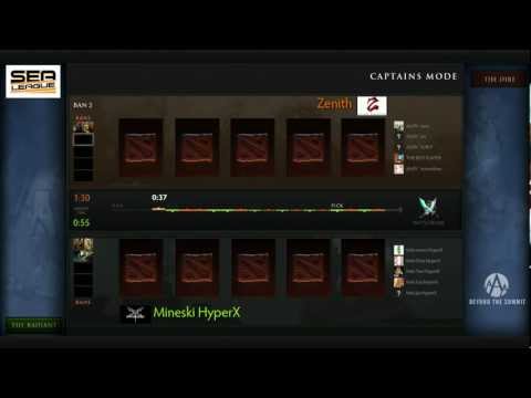 Zenith vs Mineski (SEA League - Group Stages)