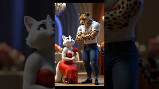 Cheetah Rejects The Chubby Cat, She Transforms, While The Cheetah Watches