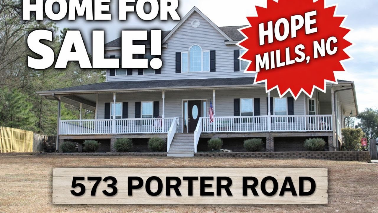 573 Porter Road, Hope Mills, NC - YouTube