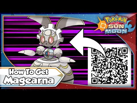 Pokemon Sun and Moon - How To Get Magearna With QR Code! [SM Tips & Tricks]