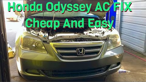 2005 - 2010 Honda Odyssey AC not working (FIX) *this may or may not work for some people*