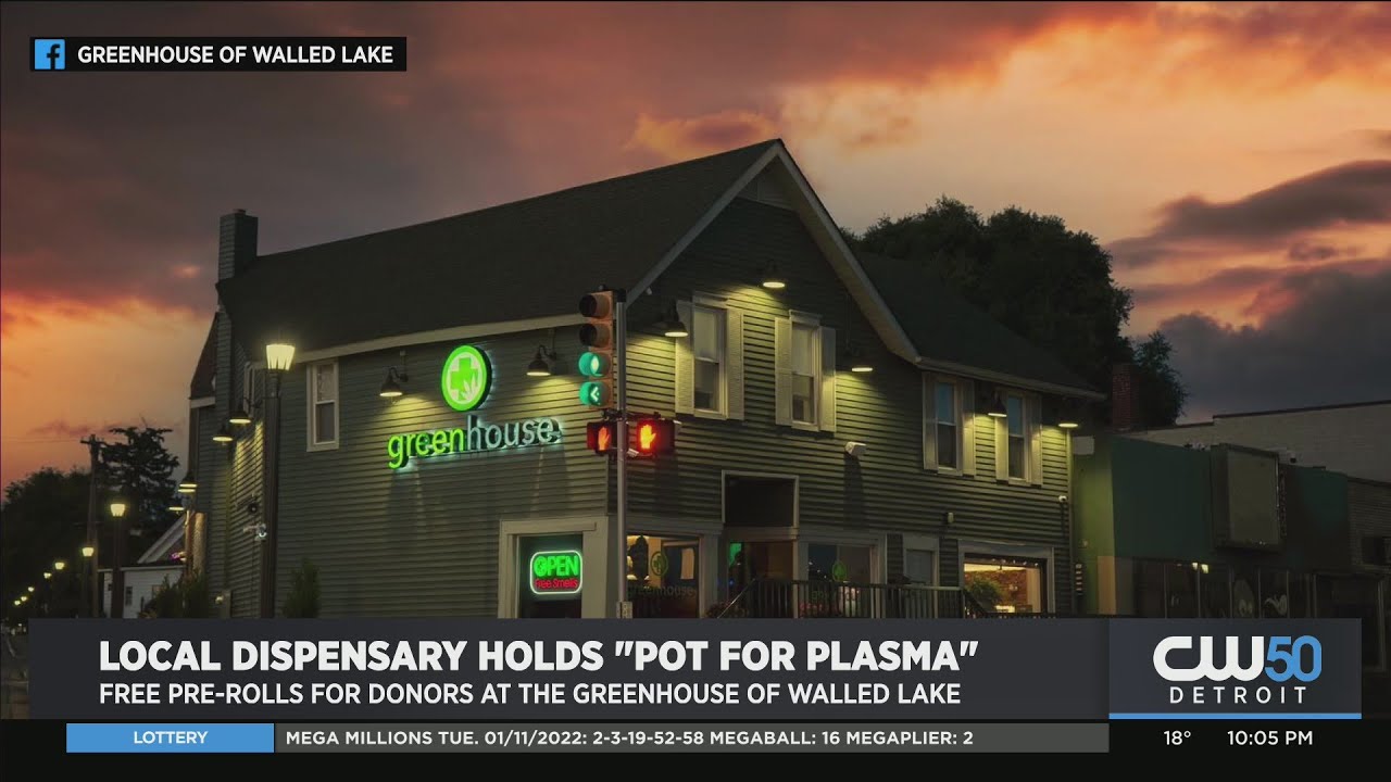 Walled Lake Marijuana Dispensary Offering Free Joint To Blood, Plasma Donors