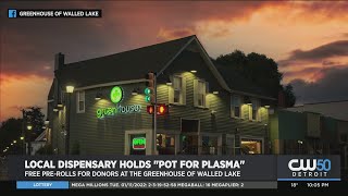 Walled Lake Marijuana Dispensary Offering Free Joint To Blood, Plasma Donors