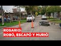 🔴 Rosario: robó un celular, escapó en moto y murió en un accidente de tránsito | Rodrigo Miró🔴