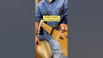 Why a Guitar Capo is used? #guitarteacher #guitar #guitarlessons #guitartutorial #shorts