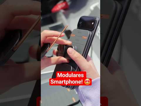 Ein modulares Smartphone?! ♻️ #tecno #mwc2026 #concept #modularphone #innovation