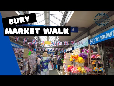 Walking tour of the World Famous BURY MARKET