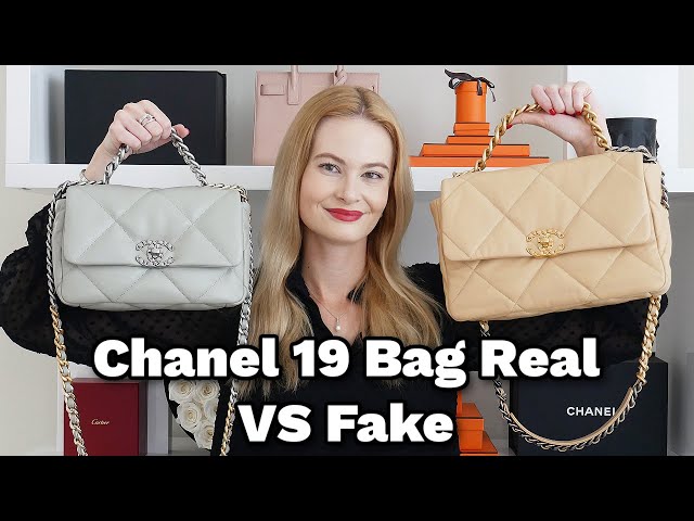 Chanel 19 Bag Fake VS Real