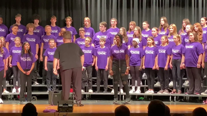 Anthony Middle School: How Can I Keep From Singing