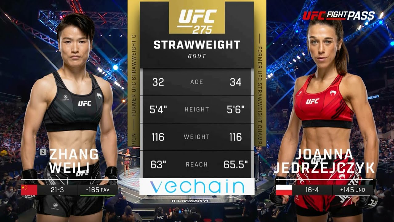 Zhang Weili x Joanna Jedrzejczyk | LUTA COMPLETA | UFC 300 - YouTube