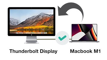 How to connect Apple Thunderbolt Display with MacBook Pro M1