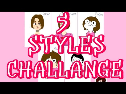 Видео: 5 STYLES CHALLENGE | 5 СТИЛЕЙ ЧЕЛЛЕНДЖ