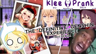 A COMPLETELY HARMLESS GENSHIN IMPACT VISUAL NOVEL | Klees Prank Adventure (18+ NSFW)