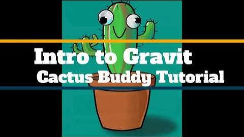 Gravit Vector Cactus Buddy Tutorial