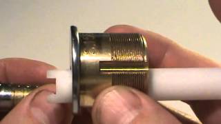 Rekeying a Mortise Lock