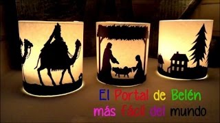 Easy ideas for decorating at Christmas - Nativity candleholder Isa ❤️ Subscribe: https://goo.gl/Z4gZIS In the video of today I want to give ideas to decorate your home for Christmas in an easy , simple ...
