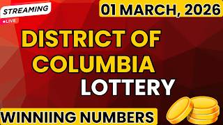 District of Columbia Midday Lottery Results For - 01 Mar, 2026 - DC-2 - DC-3 - DC-4 - DC-5