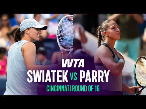 Iga Swiatek vs. Diane Parry | 2026 Cincinnati Round of 16 | WTA Match Highlights