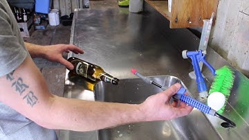 Easy Quick DIY Way To Sanitize/Clean Homebrew Beer Bottles