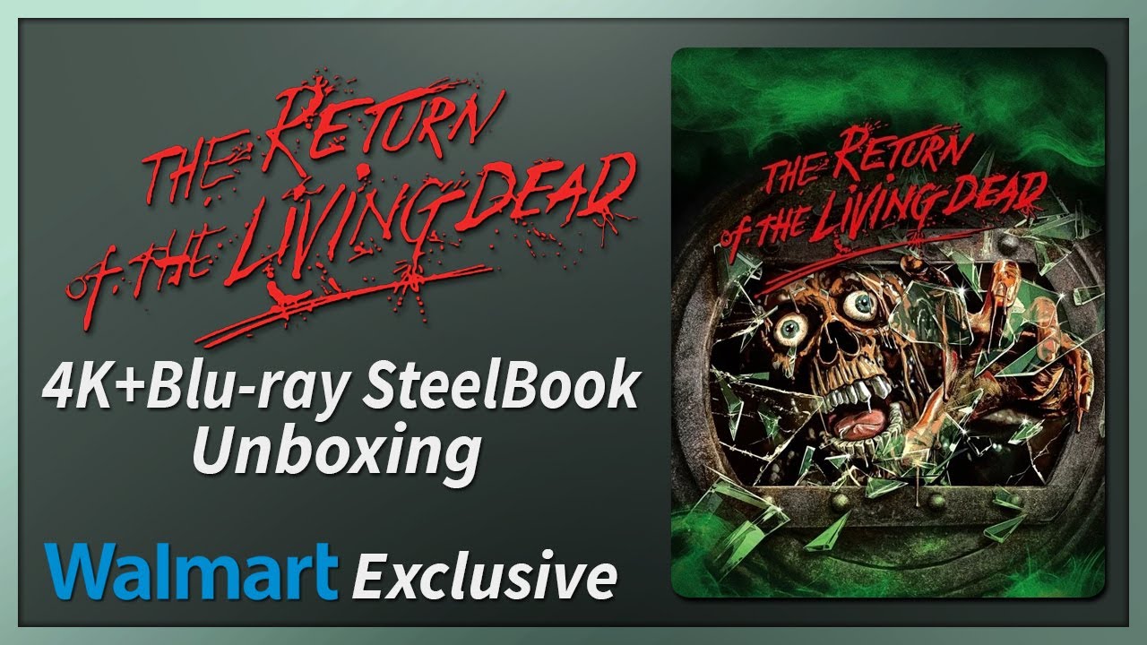 The Return of the Living Dead Walmart Exclusive 4K+2D Bluray
