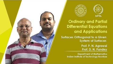 Surfaces orthogonal to a given system of surfaces