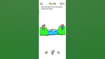 Brain out-Level35:Làm thế nào cả 2 người cùng qua sông#brainout #brainoutsolution #puzzlegame #game