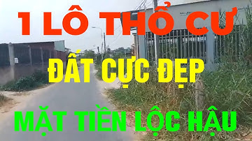 (Ms187♥️Đã Bán) Lô Đất Thổ Cư Mặt Tiền Đường Lộc Hậu, Mỹ Lộc, Cần Giuộc, Long An | Bđs Long An