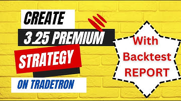325 baap of charts premium strategy algo on #tradetron best option hedging strategy BOC strattegy
