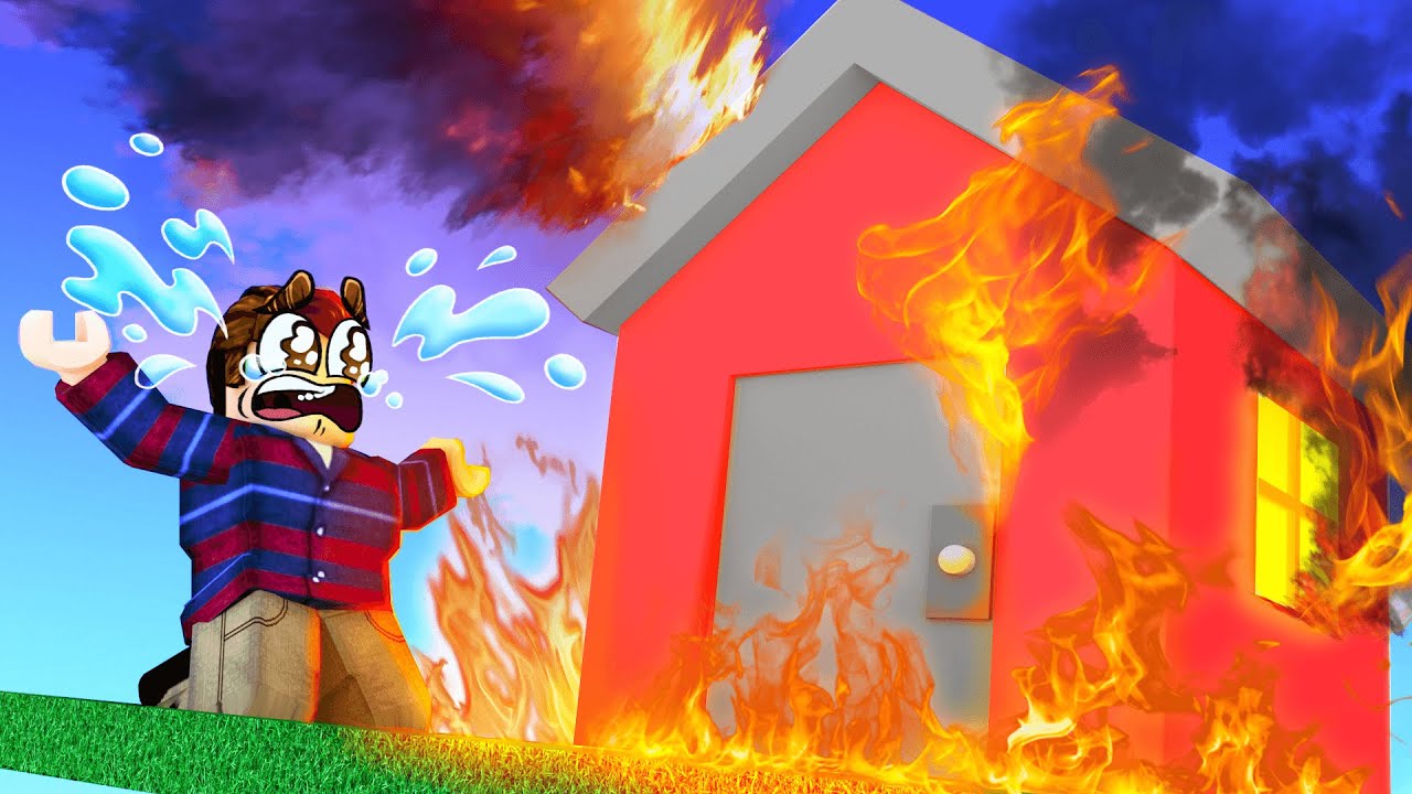 Horrific Housing But My House Burns Down - horrific housing roblox vending machine code how to get