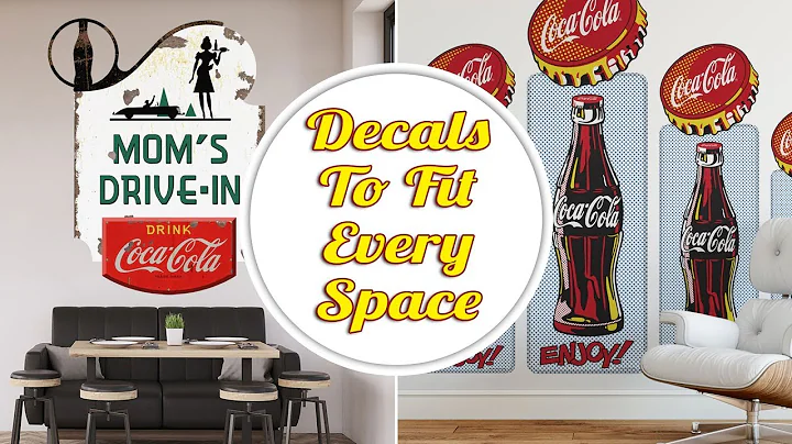 Retro Decorating Ideas - Coca-Cola Wall Decals
