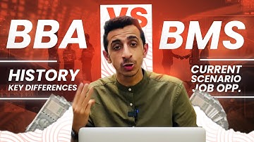 BBA vs BMS - Which is Better after Class 12th ? | All You Need to Know